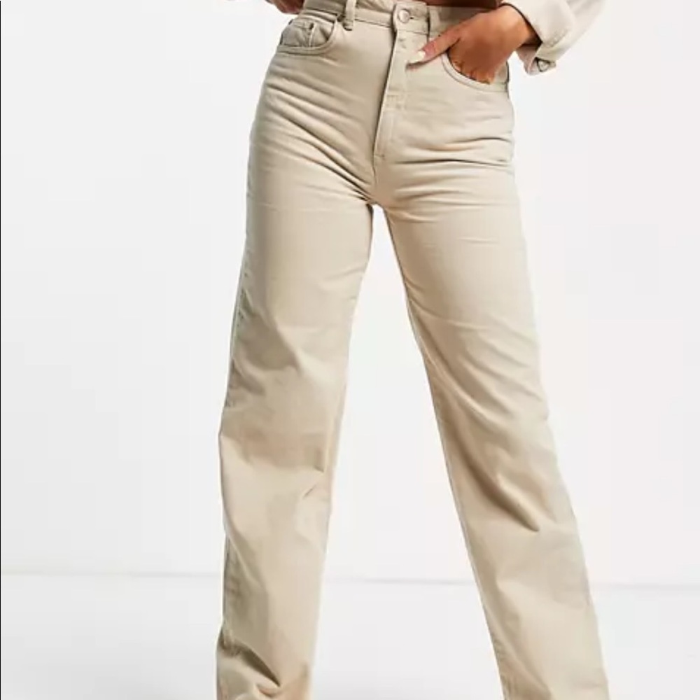 CK WIDE LEG CARPENTER JEANS SZ 8